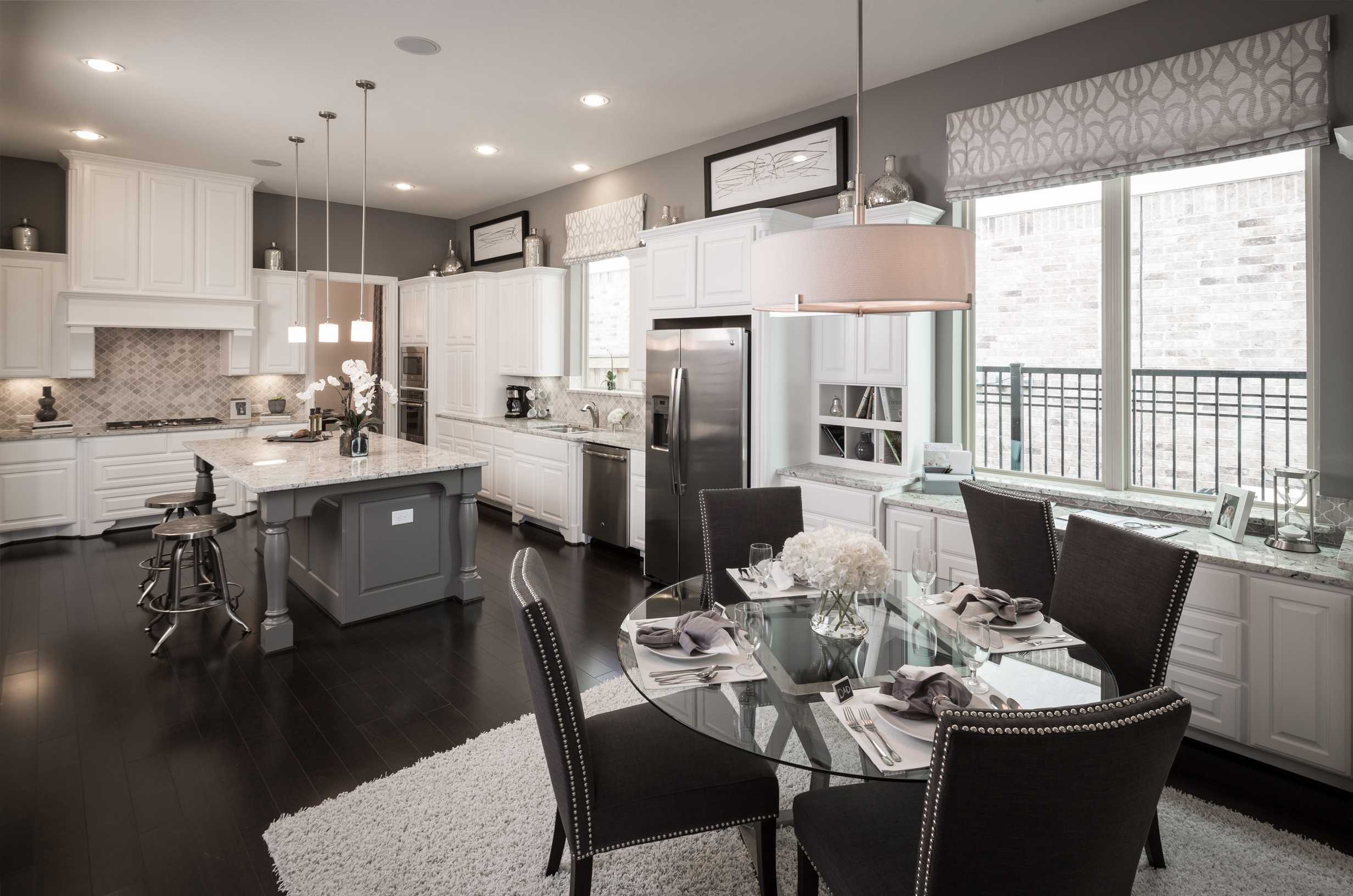 Model Home in Houston Texas, Aliana 70s community